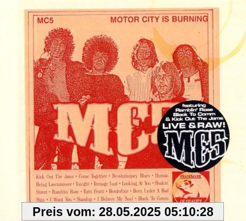 Motorcity Is Burning (Live) von Mc5