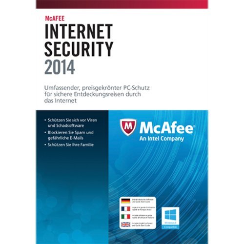 McAfee Internet Security 2014 - 3 PCs [Download] von McAfee