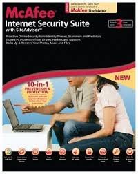 McAfee Internet Security Suite 2008 (3 User) mit SiteAdvisor von McAfee