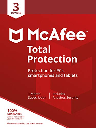 McAfee Total Protection - 3 Gerate|2020|3 Gerate|1 Jahr|PC/Mac/Android|Download|Download von McAfee