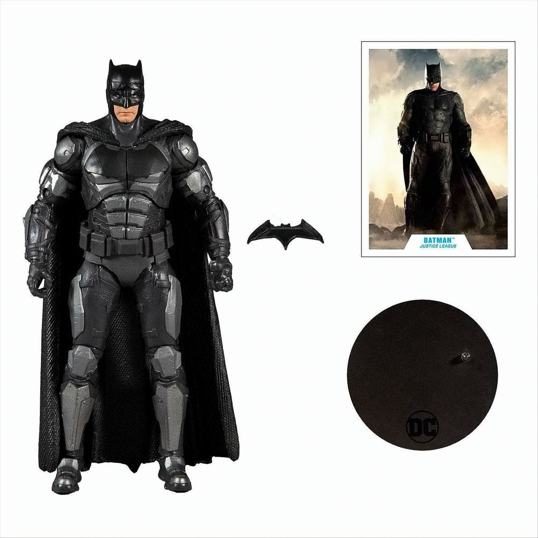 DC Justice League Movie - Batman 18 cm Figur von McFarlane Toys