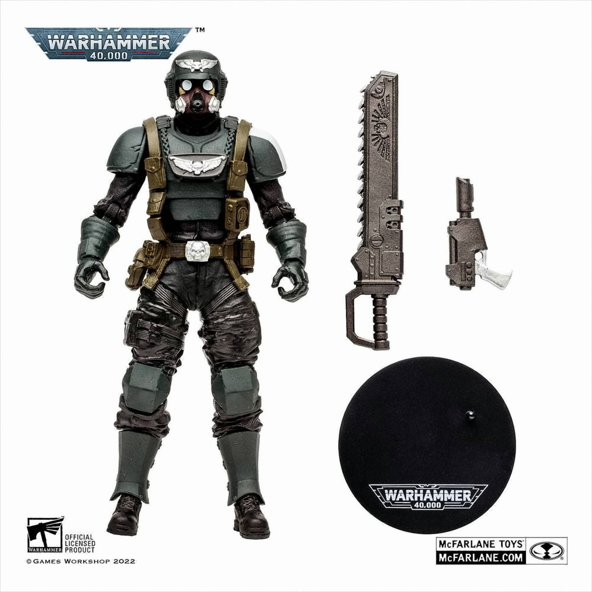 Warhammer 40k - Darktide Veteran Guardsman 18 cm von McFarlane Toys