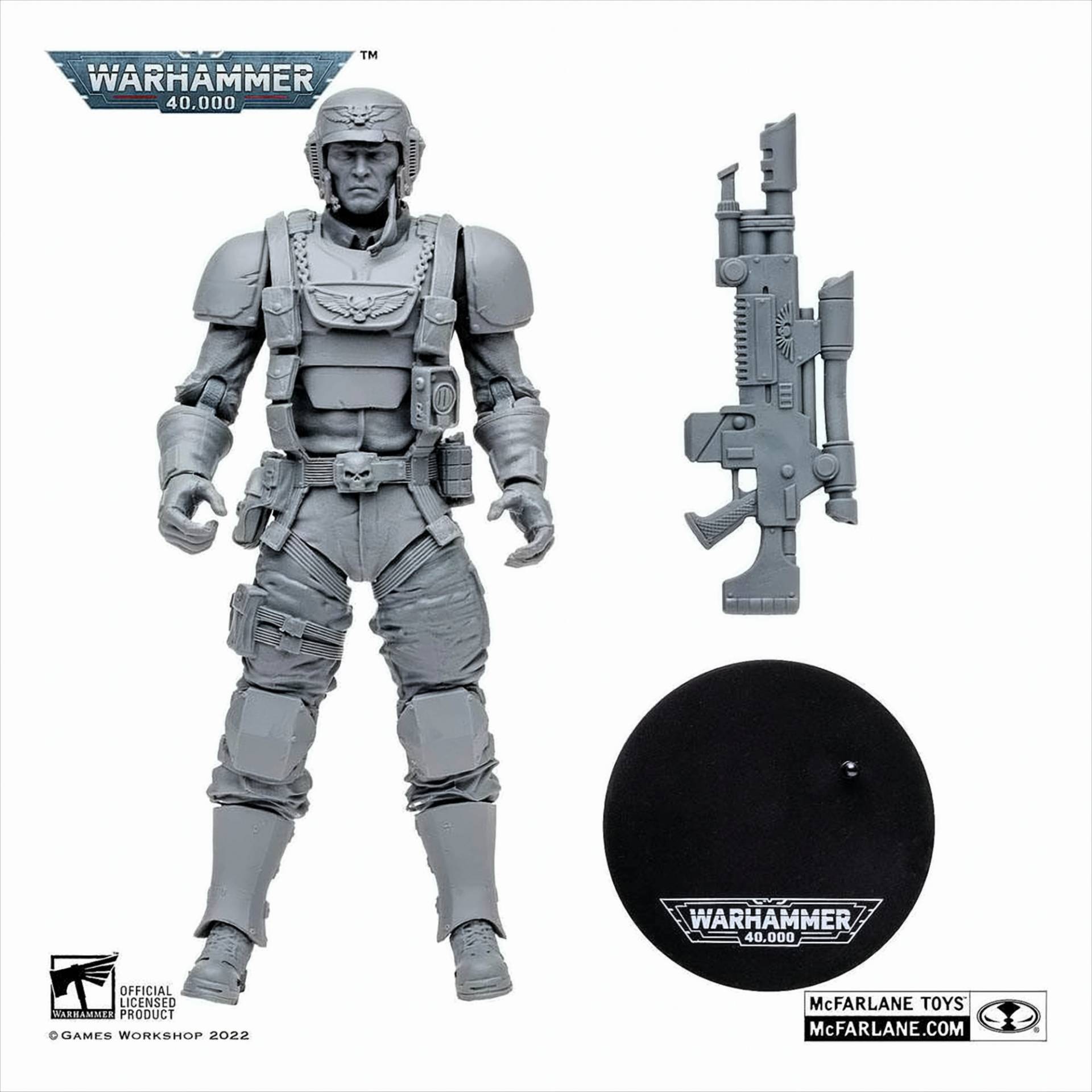 Warhammer 40k - Darktide Veteran Guardsman 18cm von McFarlane Toys