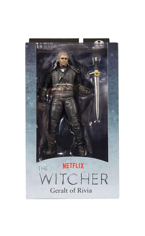 The Witcher -Geralt of  Rivia (Staffel 1) – mit Stoffumhang von McFarlane