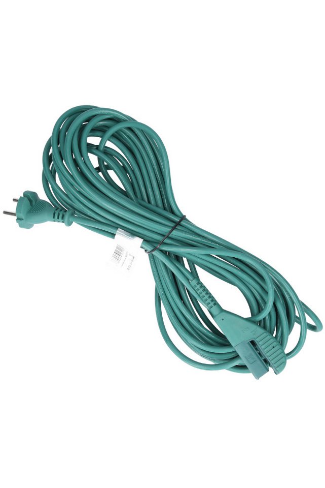 McFilter Kabel passend für Vorwerk Kobold VK 135, VK 136 Stromkabel, Typ EF (Konturenstecker), (1000 cm), Staubsauger Kabel von McFilter
