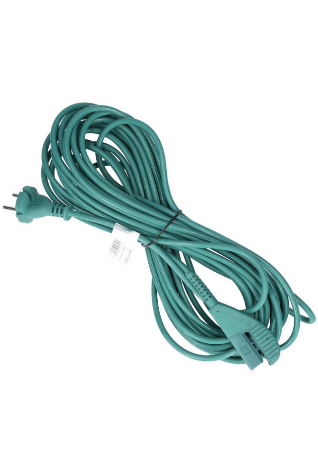 McFilter Kabel passend für Vorwerk Kobold VK 135, VK 136 Stromkabel, Typ EF (Konturenstecker), (700 cm), Staubsauger Kabel von McFilter