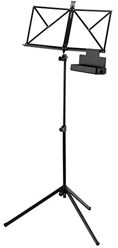 McGrey 100/2 B Notenständer - höhenverstellbar von ca. 46-130 cm - mit Seitenhaltern - Set inkl. Transporttasche und Ablagebox - schwarz McGrey 100/2 B Notenständer - höhenverstellbar von ca. 46-130 cm - mit Seitenhaltern - Set inkl. Transporttasche und Ablagebox - schwarz von McGrey