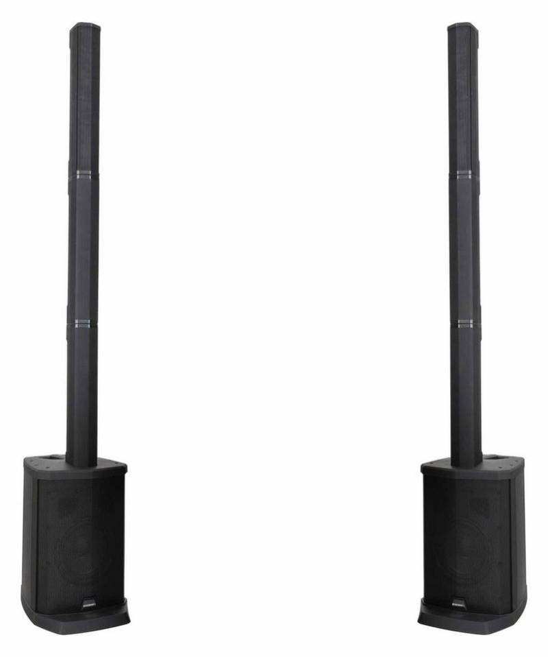 McGrey E-208LAB Aktiv Line Array Akku-Säulenanlage Stereo Set Lautsprecher (Bluetooth, 100 W, PA-Anlage mit 8x 2,5" Breitbandlautsprecher) von McGrey