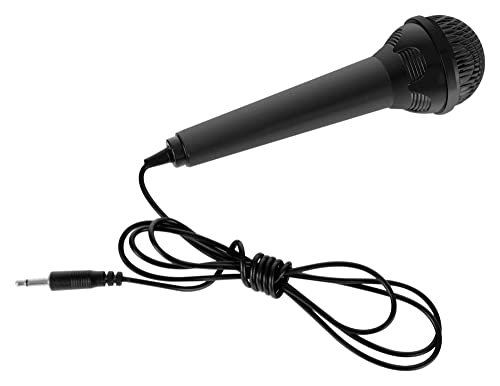 McGrey M35 Mikrofon - Dynamisches Mikrofon - Mit 3,5 mm Klinkenstecker - Passend für viele Home-Keyboards - Länge Kabel: ca. 1,3 m - Schwarz von McGrey