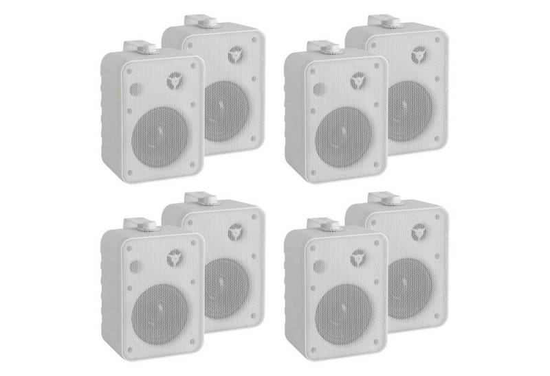McGrey One Control MKIII HiFi-Lautsprecher - Lautsprecherboxen 4 paar Lautsprecher (10 W, Boxen für Installation, Studio oder HiFi-Anwendung) von McGrey