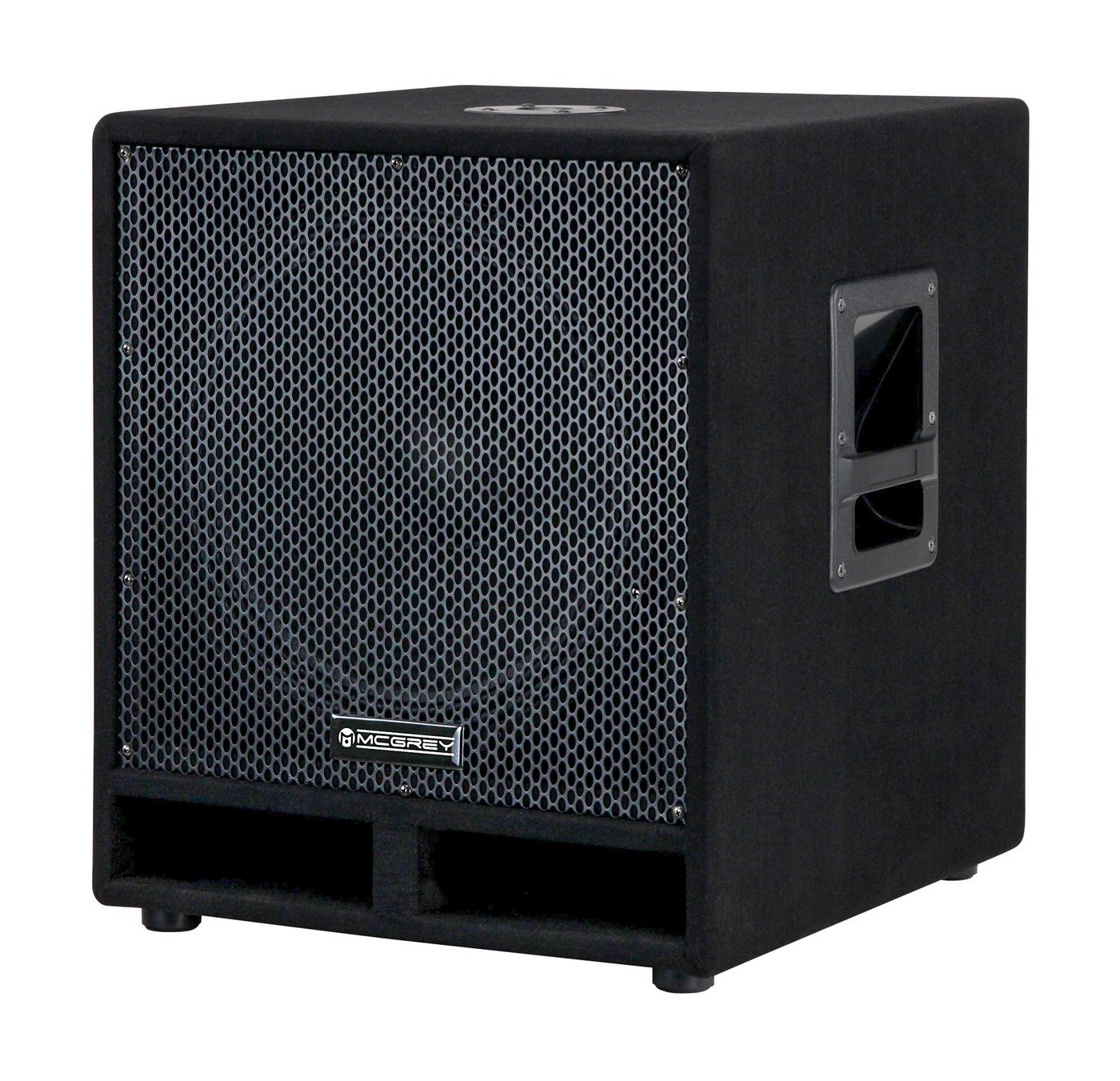 McGrey PAS-115 15" (38 cm) passives Subwoofer - Bassreflex-Kanäle Subwoofer (N/A, 300 W, SPK-Anschluss In/Out) von McGrey