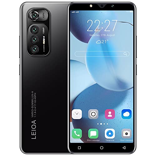 McMgc Smartphone Angebot des Tages, 5.0 Zoll IPS Display, 16G ROM 128GB erweiterbar Handy, Android Handy Dual SIM billig Handy, 3G Cute Handys (M10-Schwarz) von McMgc