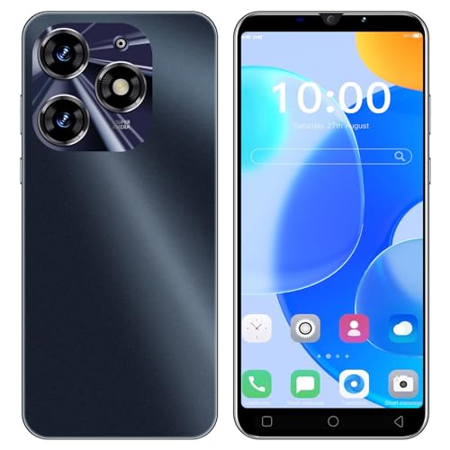 McMgc Tages-Smartphone, 5,0 Zoll (12,7 cm), IPS-Display, 16 GB ROM, 128 GB erweiterbar, Android 9.0 Dual SIM, Dual-Kamera, Telefon 3G günstig (Spark 10Pro-Black) von McMgc