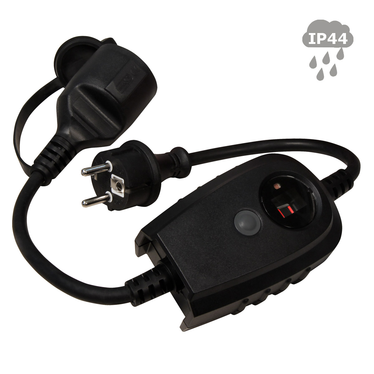 Dämmerungsschalter mit Timer - Outdoor IP44 - max 2300W - Ideal für Gartenbeleuchtung Dämmerungsschalter mit Timer - Outdoor IP44 - max 2300W - Ideal für Gartenbeleuchtung von McPower