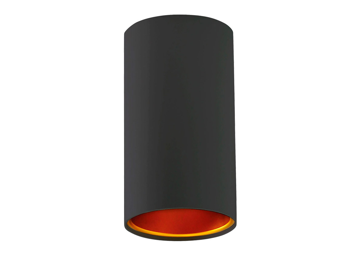 Deckenleuchte Aufbauleuchte Downlight Chloe Rund Aluminium schwarz matt & gold GU10 Deckenleuchte Aufbauleuchte Downlight Chloe Rund Aluminium schwarz matt & gold GU10 von McShine