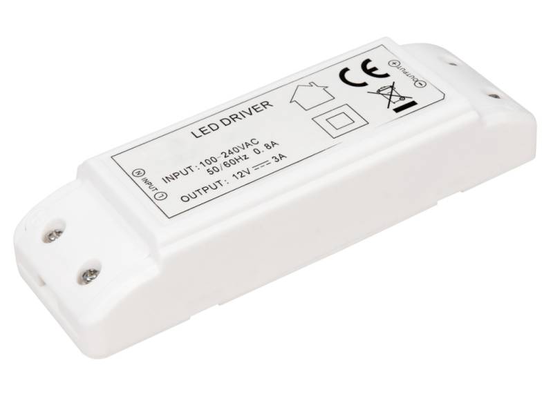 LED-Trafo McShine, elektronisch, 1-36W, 230V auf 12V von McShine