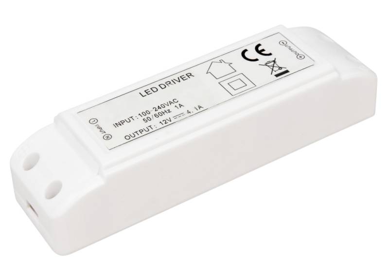 LED-Trafo McShine, elektronisch, 1-50W, 230V auf 12V von McShine