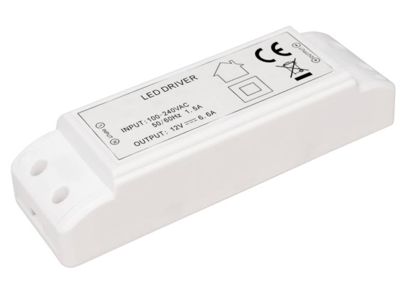 LED-Trafo McShine, elektronisch, 1-80W, 230V auf 12V von McShine