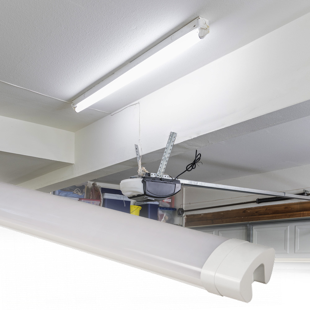 LED Wannenleuchte, 3000 Lumen, neutralweiß, L 125 cm, FL-02 von McShine