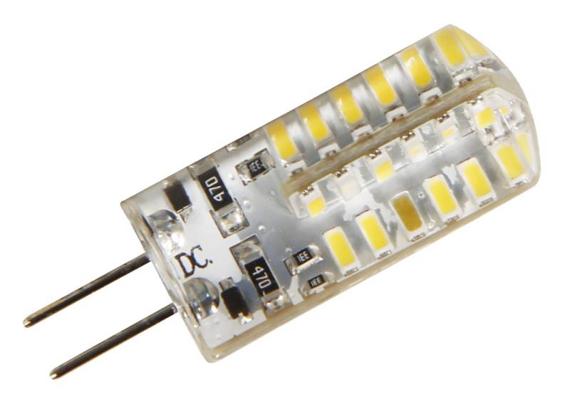 MCShine SMD LED Birne G4 2 Watt 12 V für jeden Trafo Silikon ummantelt von McShine