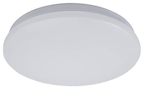 McShine - Deckenlampe LED Deckenleuchte flach rund | illumi | Lampe Ø26cm neutralweiß 4000K, 12W, 960 lm, Flurbeleuchtung, Dielenbeleuchtung, Küchenlicht McShine - Deckenlampe LED Deckenleuchte flach rund | illumi | Lampe Ø26cm neutralweiß 4000K, 12W, 960 lm, Flurbeleuchtung, Dielenbeleuchtung, Küchenlicht von McShine