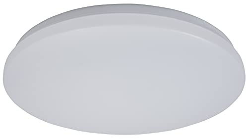 McShine - Deckenleuchte LED Deckenlampe dimmbar | illumi | 24W, 1.920 lm, Ø38cm, Licht warmweiß, 3000K, step-dimmbar für Schalfzimmer Wohnzimmer Küche Flur McShine - Deckenleuchte LED Deckenlampe dimmbar | illumi | 24W, 1.920 lm, Ø38cm, Licht warmweiß, 3000K, step-dimmbar für Schalfzimmer Wohnzimmer Küche Flur von McShine