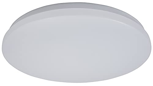 McShine - Deckenleuchte LED Deckenlampe dimmbar | illumi | 24W, 1.920 lm, Ø38cm, Licht warmweiß, 3000K, step-dimmbar für Schalfzimmer Wohnzimmer Küche Flur von McShine