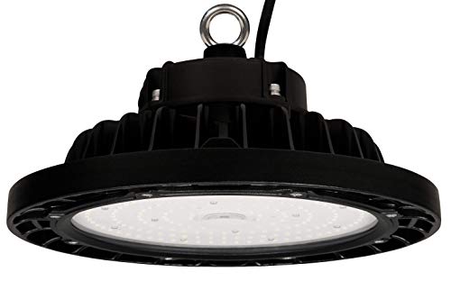 McShine - LED-Strahler I UFO-150 I 150W Deckenlampe zum Aufhängen, 21.000 lm, neutralweiß, 4000K, Schutzklasse IP66 für innen und außen, 120°, 90-305V für Halle, Werksttat, Lager, Garage von McShine