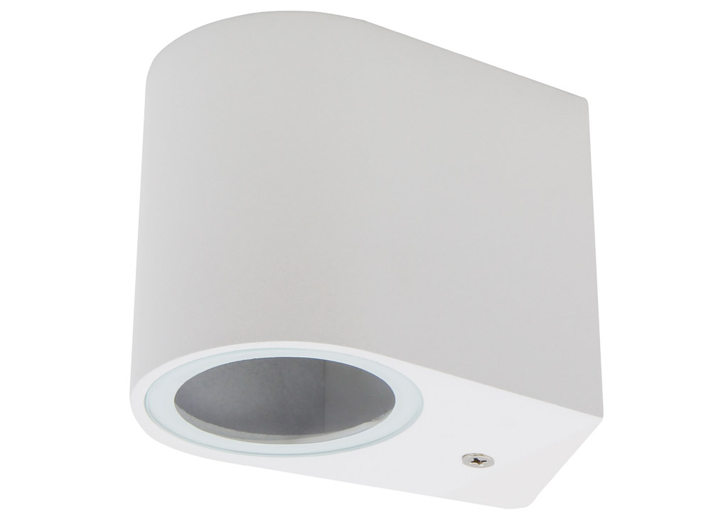 Wandleuchte McShine OVAL-W WEISS IP44 1X GU10 Aluminium Gehäuse Wandleuchte McShine OVAL-W WEISS IP44 1X GU10 Aluminium Gehäuse von McShine