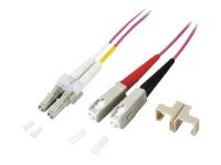Mcab 7003419 LC/SC 50/125 5m OM4 LSZH LWL Duplex Jumper Kabel violett Mcab 7003419 LC/SC 50/125 5m OM4 LSZH LWL Duplex Jumper Kabel violett von Mcab