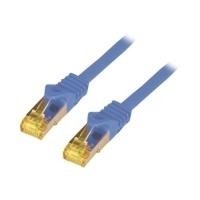 Mcab CAT7 S-FTP-PIMF-LSZH-0.50M-BLU Ethernet-Kabel (0,5 m) blau von Mcab