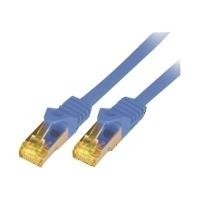 Mcab CAT7 S-FTP-PIMF-LSZH-1.00M-BLU Ethernet-Kabel (1 m) blau von Mcab