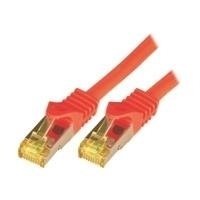 Mcab CAT7 S-FTP-PIMF-LSZH-2.00M-RED Ethernet-Kabel (2 m) rot von Mcab