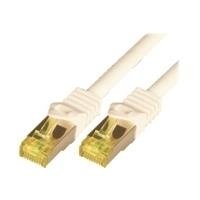 Mcab CAT7 S-FTP-PIMF-LSZH-25.0M-WHI Ethernet-Kabel (25 m) weiß von Mcab