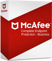 McAfee Complete EndPoint Protection Business - Lizenz + 1 Jahr Gold Business Support - 1 Knoten - Protect Plus, Associate - Stufe B (26-50) - Englisch von Mcafee