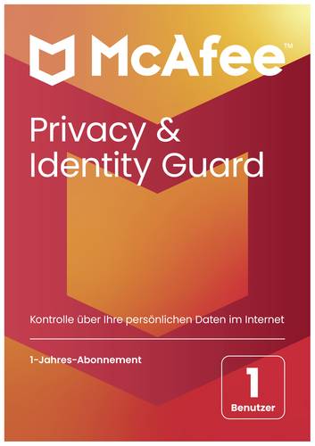 McAfee Privacy & Identity Guard Jahreslizenz, 1 Lizenz Windows, Mac, Android, iOS Antivirus McAfee Privacy & Identity Guard Jahreslizenz, 1 Lizenz Windows, Mac, Android, iOS Antivirus von Mcafee