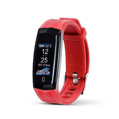 Mcbazel Brook Auto Catch Watchic Plus für Poke mon Go, unterstützt Zwei-Geräte-Verbindung/Auto-Catching/Wasserdicht/Vibrations-Feedback/Mode Stylish Auto-Catcher- rot von Mcbazel