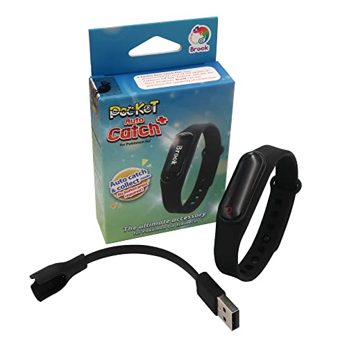 Mcbazel Brook Pocket Auto Catch Plus Wristband Update Version Auto Fang Pokemon/Auto Spin Pokestop/Auto Collected - für iOS und Android Version von Mcbazel