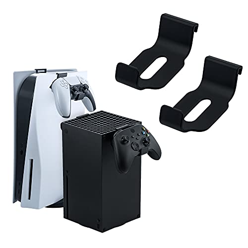 Mcbazel Controller kopfhörer Halterung Clip für Xbox Series X/S & PS5 kopfhörerhalter 2 Stück - Zubehör für Gamepad und Kopfhörer von Mcbazel