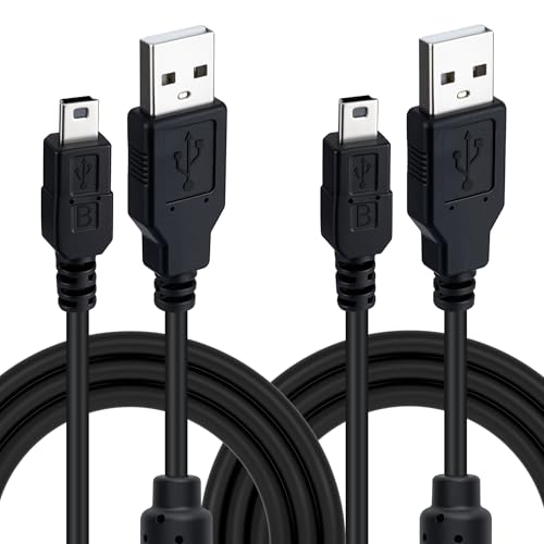 Mcbazel PS3 Ladekabel 2Pcs 3M PS3 Controller Ladekabel Mini USB Kabel für Sony PS3 / PS3 Slim/Dualshock 3 Controller von Mcbazel