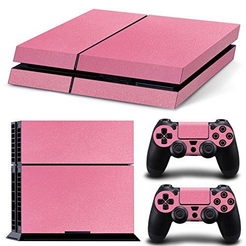 Mcbazel Pattern Serie Decals Vinyl Skin Aufkleber für Original PS4 Only (Not for PS4 Slim/Pro) Pink von Mcbazel