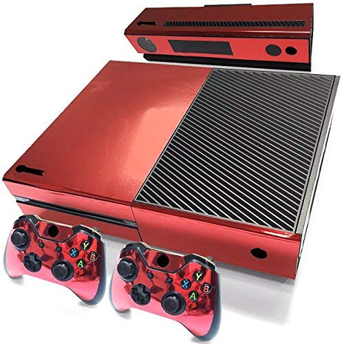 Mcbazel Pattern Series Decals Vinyl Skin Sticker for Original Xbox One (Not for Xbox One S/Xbox one X) Rot Glänzend von Mcbazel