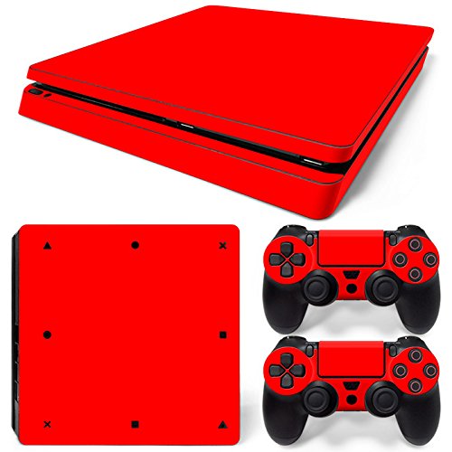 Mcbazel Pattern Series Decals Vinyl Skin Sticker for PS4 Slim (Red) von Mcbazel