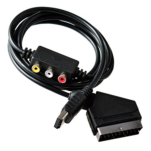 Mcbazel Sega dreamcast Kabel Scart RGB AV-Kabel Audiokabel Video-Steckverbinder für Sega Dreamcast von Mcbazel