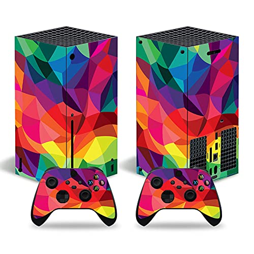 Mcbazel Vinyl Design Sticker Aufkleber für die Xbox Serie X Konsole & Controller - Kaleidoskop von Mcbazel