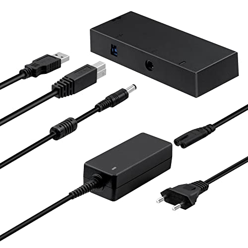 Mcbazel Xbox Kinect Adapter für Kinect 2.0 Sensor Konverter mit Stromversorgung kompatibel mit Xbox One Slim/Xbox One X/Win 11/8/8.1/10 mit EU-Stecker von Mcbazel