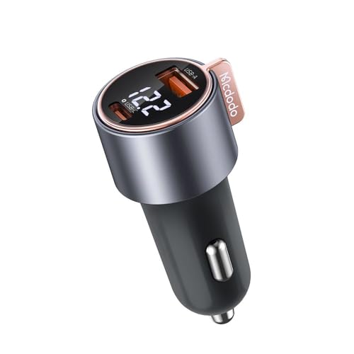 Mcodo CC-5670 75W Digital Display PD 1*USB-A 1*USB-C Car Charger von Mcdodo