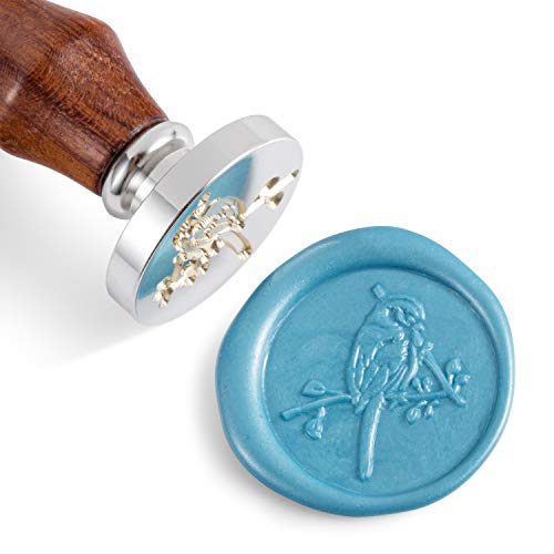 Mceal Wachssiegel Stempel Muster Gruppe 1 Titmaus Vogel von Mceal