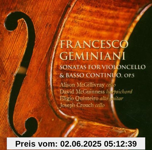 Sonaten für Cello & Bc Op.5 Sonaten für Cello & Bc Op.5 von Mcgillivray
