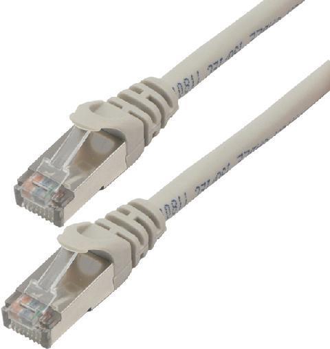 MCL 5m Cat6a S/FTP Netzwerkkabel Grau S/FTP (S-STP) (FCC6ABMSHF-5M) von Mcl
